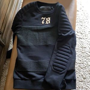 PHILIPP PLEIN mens pull over hoodie size L